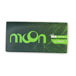 Moon Slim Pure Hemp Rolling Papers with Shredder Edición Verde