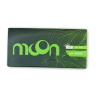 Moon Slim Pure Hemp Rolling Papers with Shredder Edición Verde