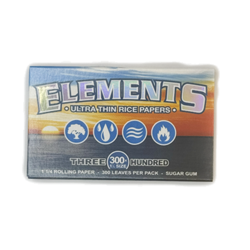 Elements Ultra Thin Rice Papers   1/4 Size