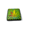 Cigarrera metálica verde 420