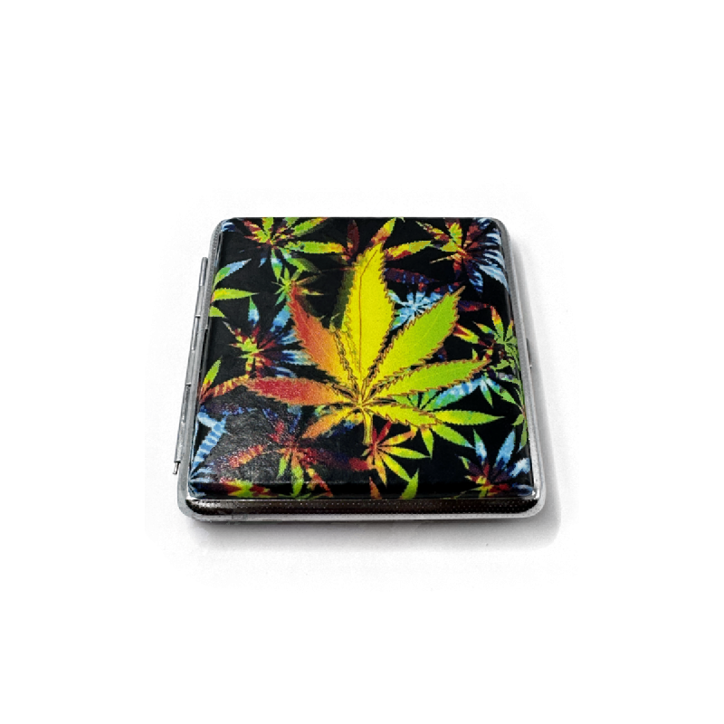 Cigarrera metálica Multicolor