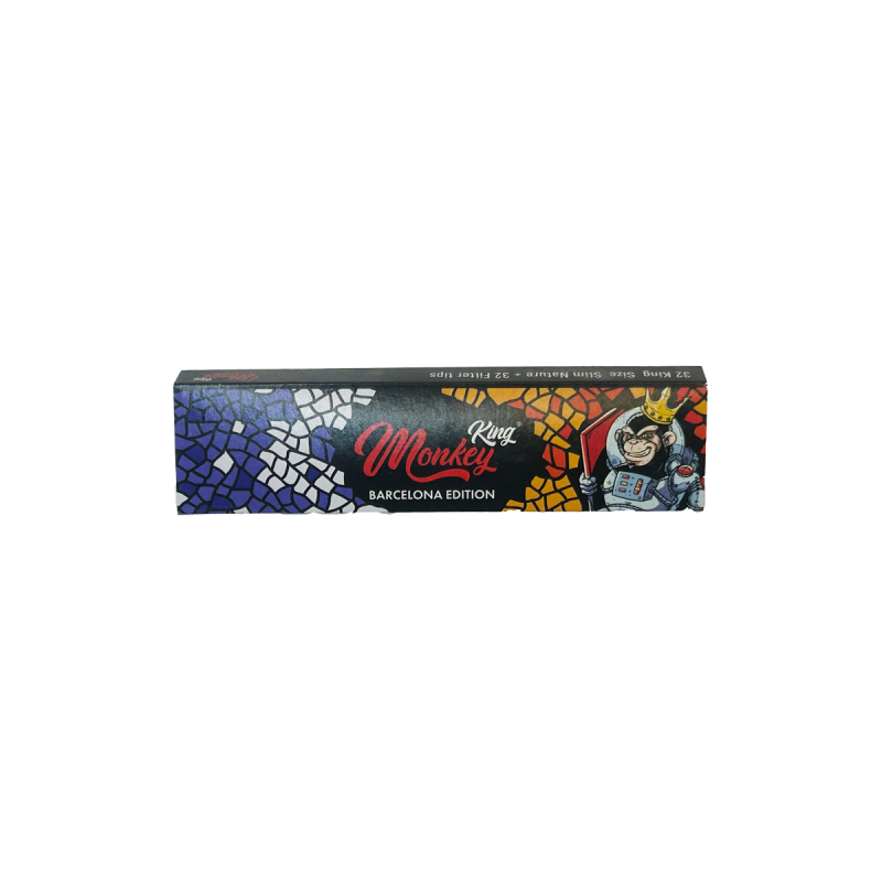 King Monkey – Barcelona Edition 32 King Size Slim + 32 Filter Tips