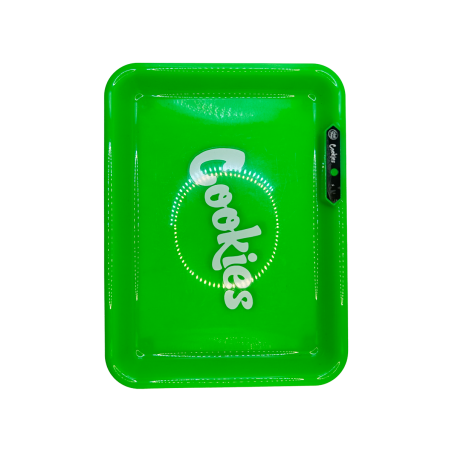 Cookies Glow Tray – Green Edition Bandeja LED Recargable