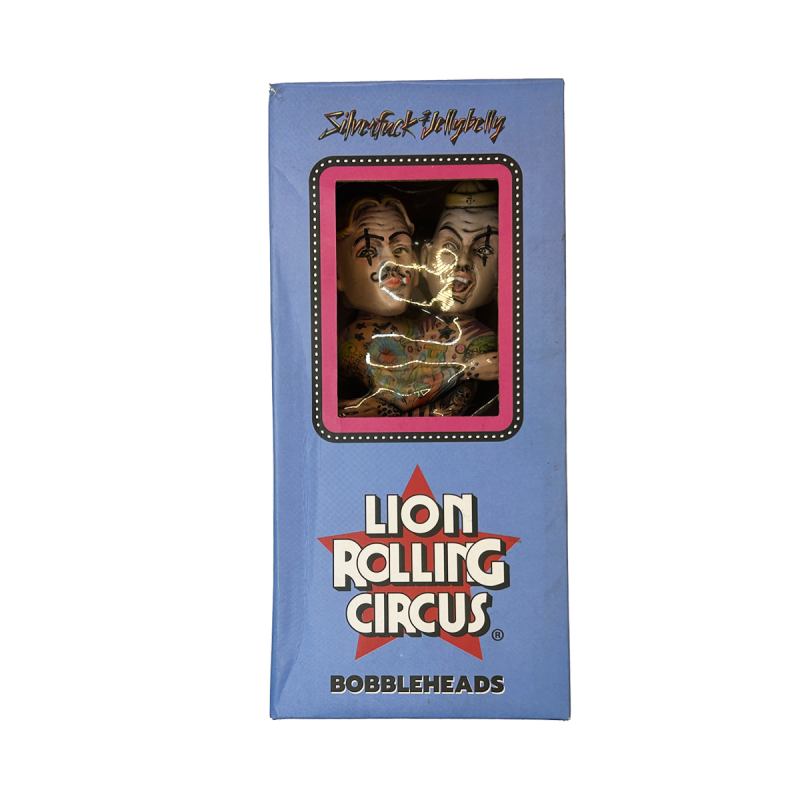 Lion Rolling Circus Bobblehead – Silvertuck y Jellybelly