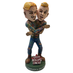 Lion Rolling Circus Bobblehead – Silvertuck y Jellybelly