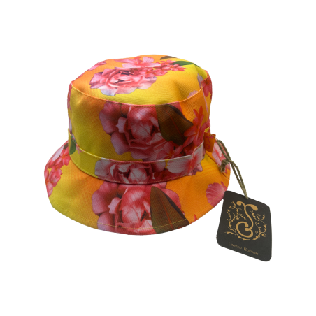 Gorro Bucket Hat Grassroots California “Sunset Floral” – Edición Limitada