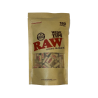 RAW Wide Tips Pre-Rolled | Bolsa con 180 Filtros Naturales
