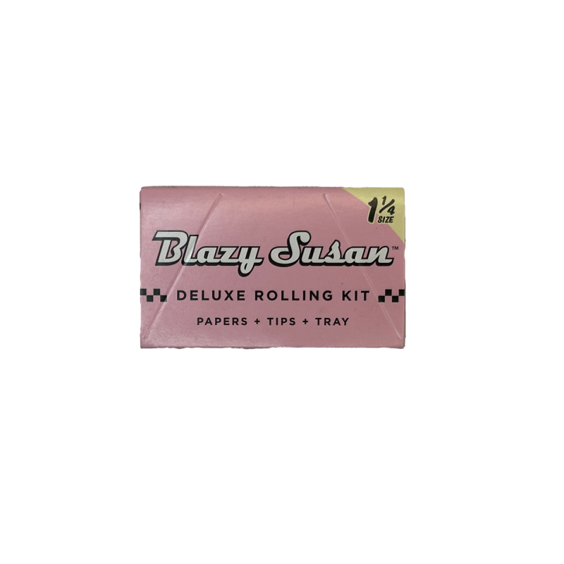 Blazy Susan Rolling Kit Rosa | Papeles, Boquillas y Charola Todo en Uno