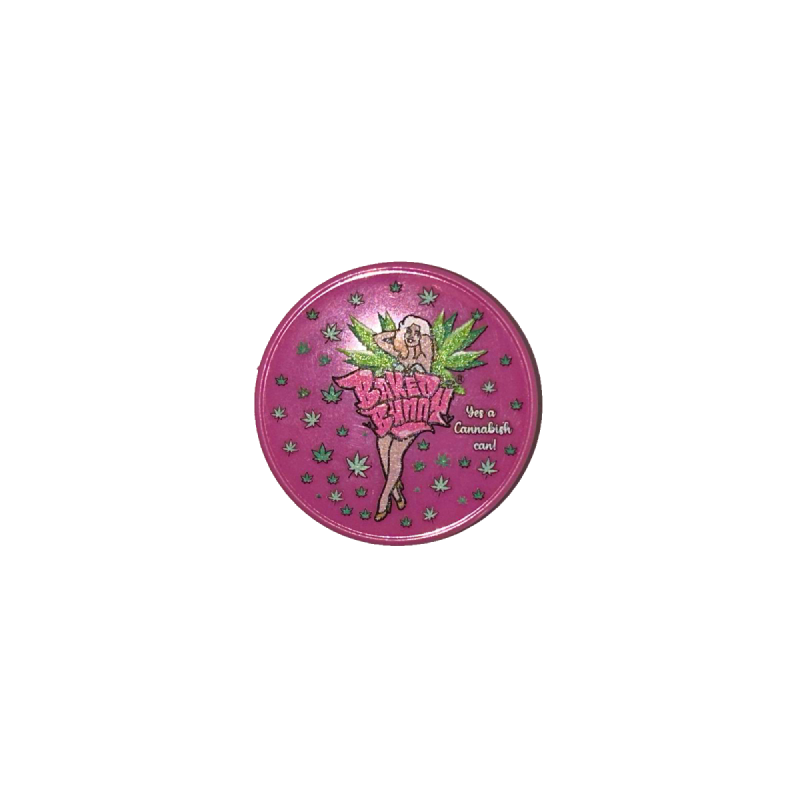 Grinder de plastico color rosa