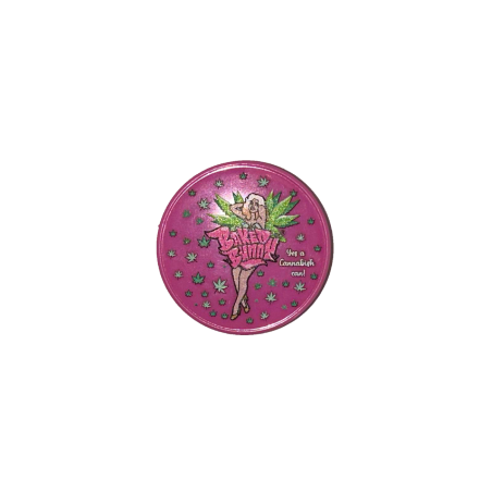 Grinder de plastico color rosa