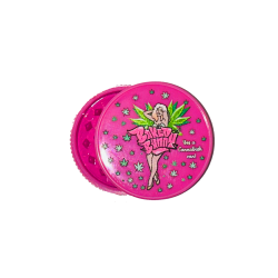 Grinder de plastico color rosa