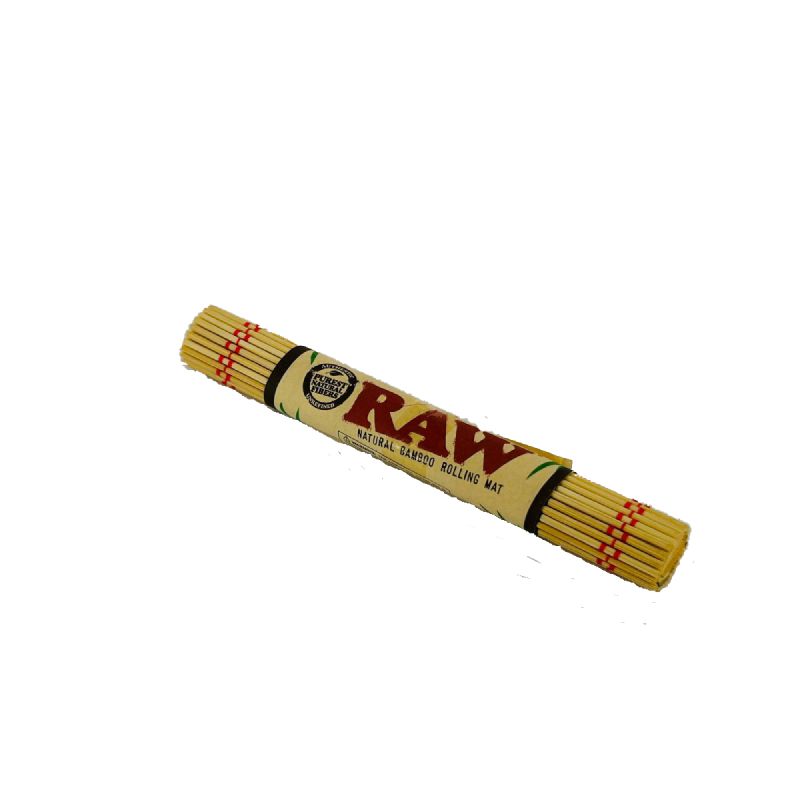 raw natural bamboo rolling mat