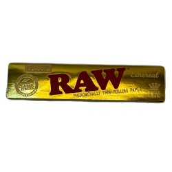 RAW Classic Ethereal King Size Slim – Edición Dorada Ultra Fina