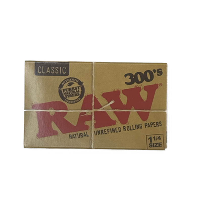 RAW Classic 300’s 1¼ Rolling Papers